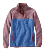 Women's L.L.Bean Sweater Fleece Pullover, Colorblock
