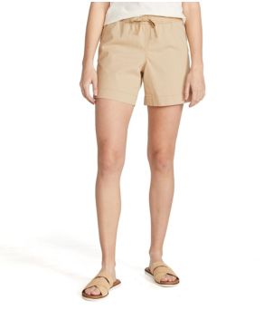 Women's Lakewashed Dock Shorts, Mid-Rise