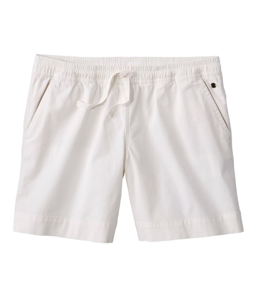 Women's Lakewashed Dock Shorts, Mid-Rise