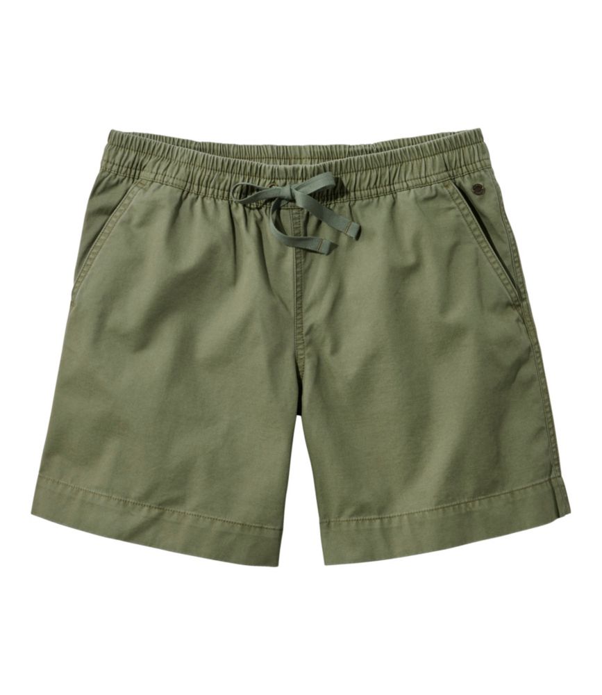 Women's Lakewashed Dock Shorts, Mid-Rise, Deep Olive, small image number 1