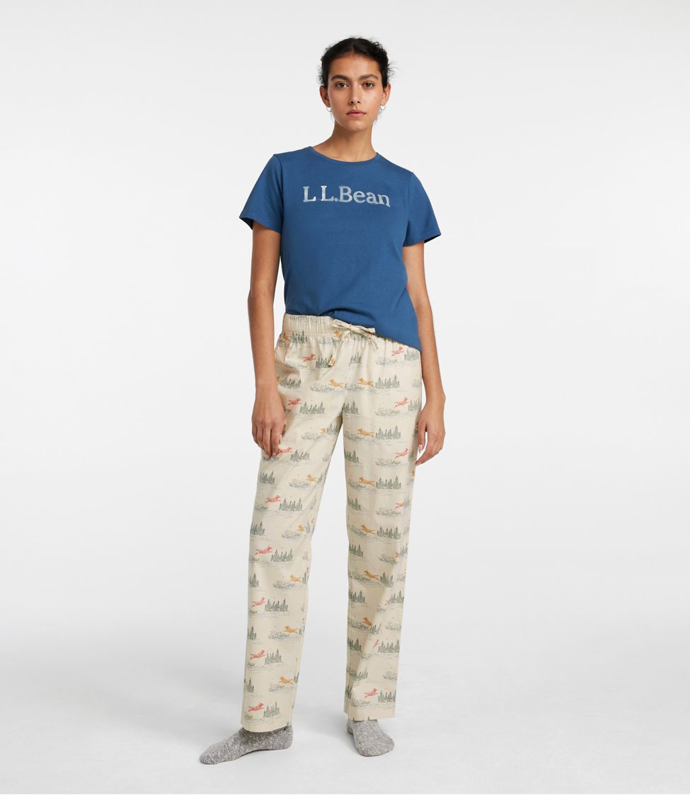 L.L. Bean Womens XL Comfort Stretch Woven Sleep Pants Sail Cloth Camp – B  Squared Liquidation