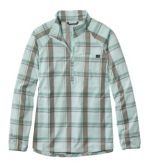 Women's SunSmart™ Shirt, Quarter-Zip Pullover Plaid