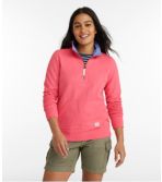 Women's Organic Cotton Sweatshirt, Quarter-Zip Pullover