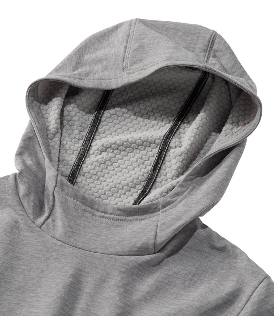 Men's VentureStretch Grid Fleece Hoodie | Sweatshirts & Fleece at L.L.Bean
