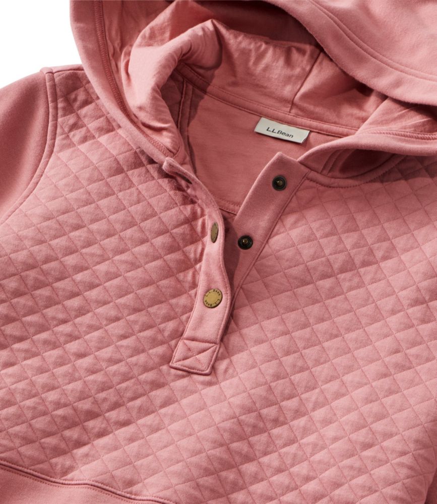 Women's Quilted Sweatshirt, Hooded Pullover Sweatshirts & Fleece at L