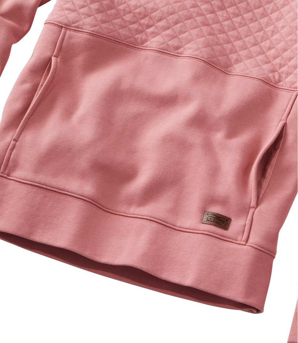 Women's Quilted Sweatshirt, Hooded Pullover | Sweatshirts & Fleece 