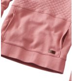 Women's Quilted Sweatshirt, Hooded Pullover