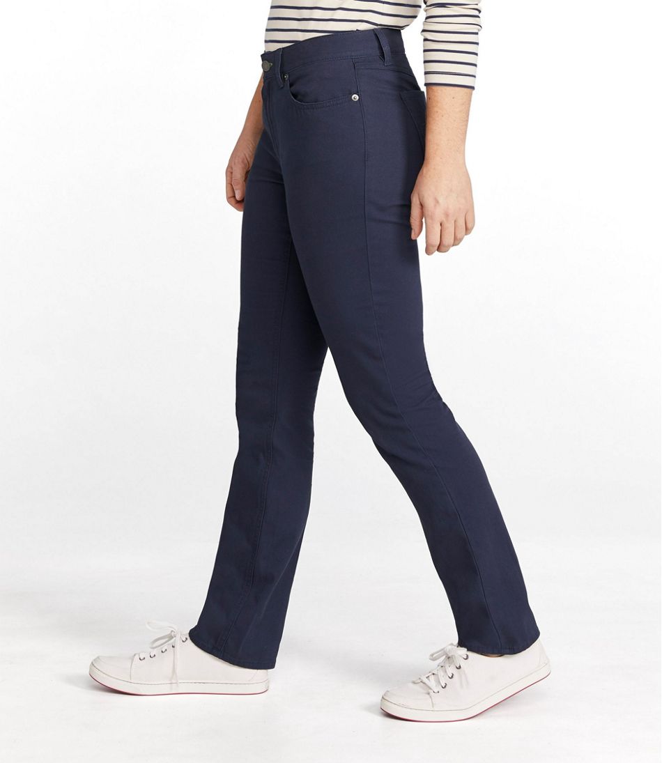 Women's BeanFlex Canvas Pants, Straight-Leg Favorite Fit | Pants ...