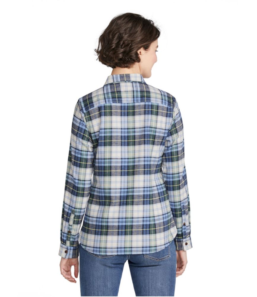 Women's BeanFlex All-Season Flannel Shirt, Long-Sleeve, , small image number 2