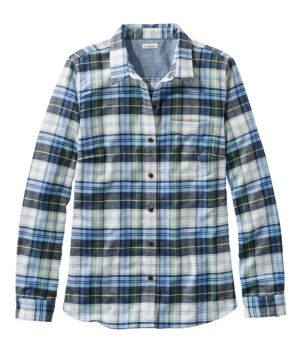 Women's BeanFlex All-Season Flannel Shirt, Long-Sleeve