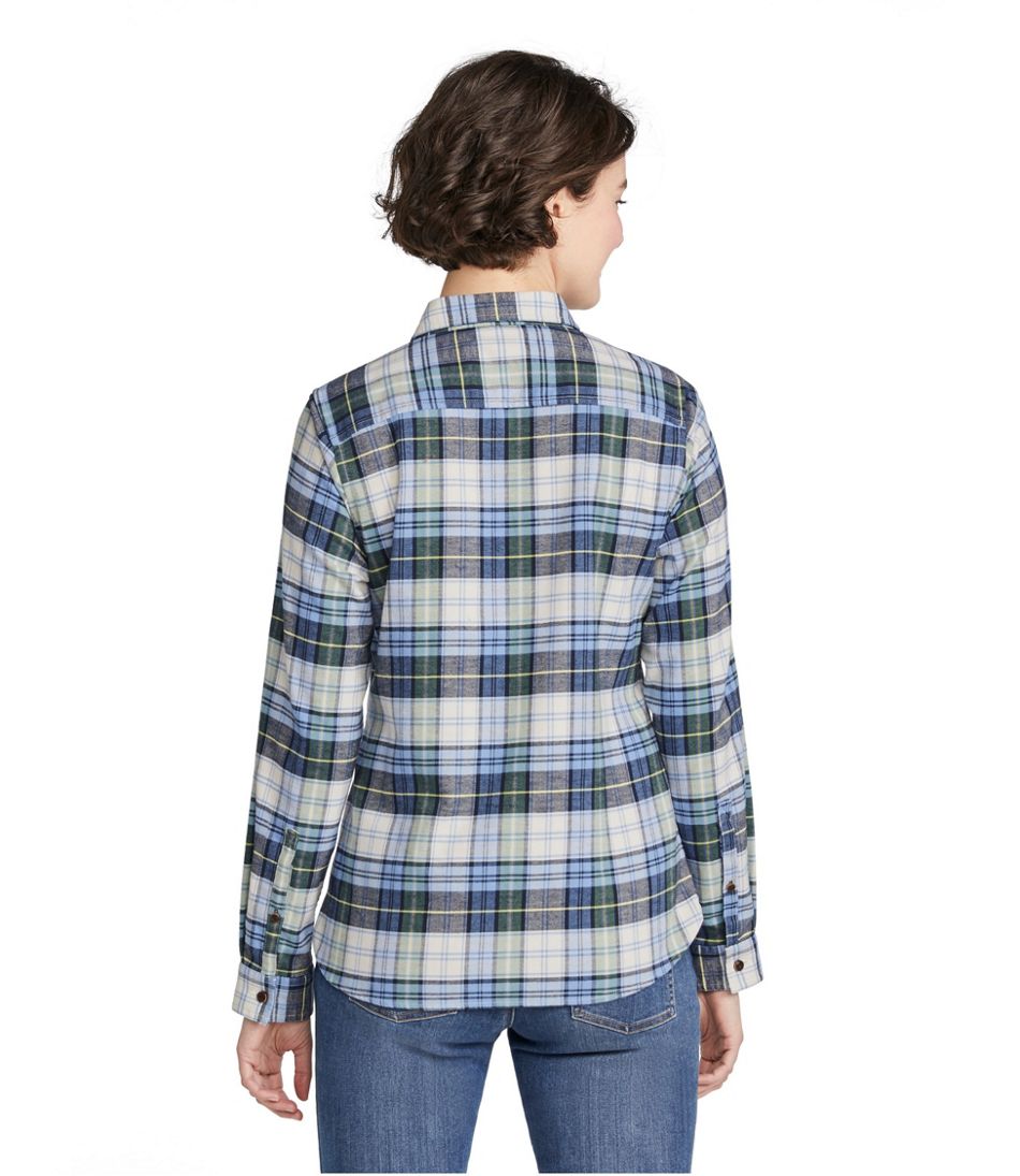 Women's BeanFlex All-Season Flannel Shirt, Long-Sleeve | Shirts & Tops ...