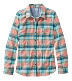 Women's BeanFlex All-Season Flannel Shirt, Long-Sleeve