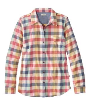 Women's BeanFlex All-Season Flannel Shirt, Long-Sleeve