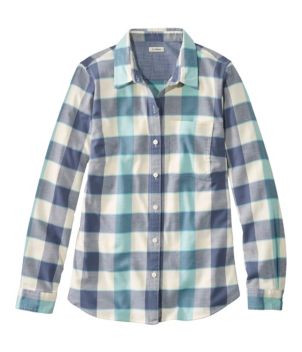 Women's BeanFlex All-Season Flannel Shirt, Long-Sleeve