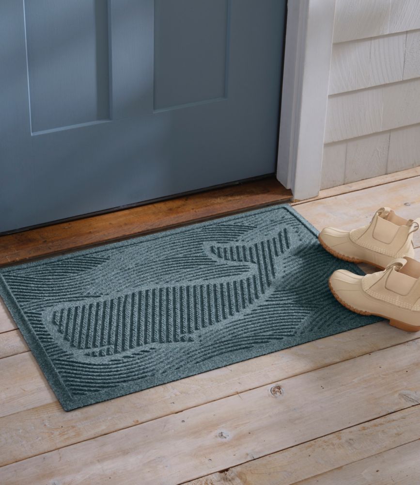 Everyspace Recycled Waterhog Doormat, Swimming Whale