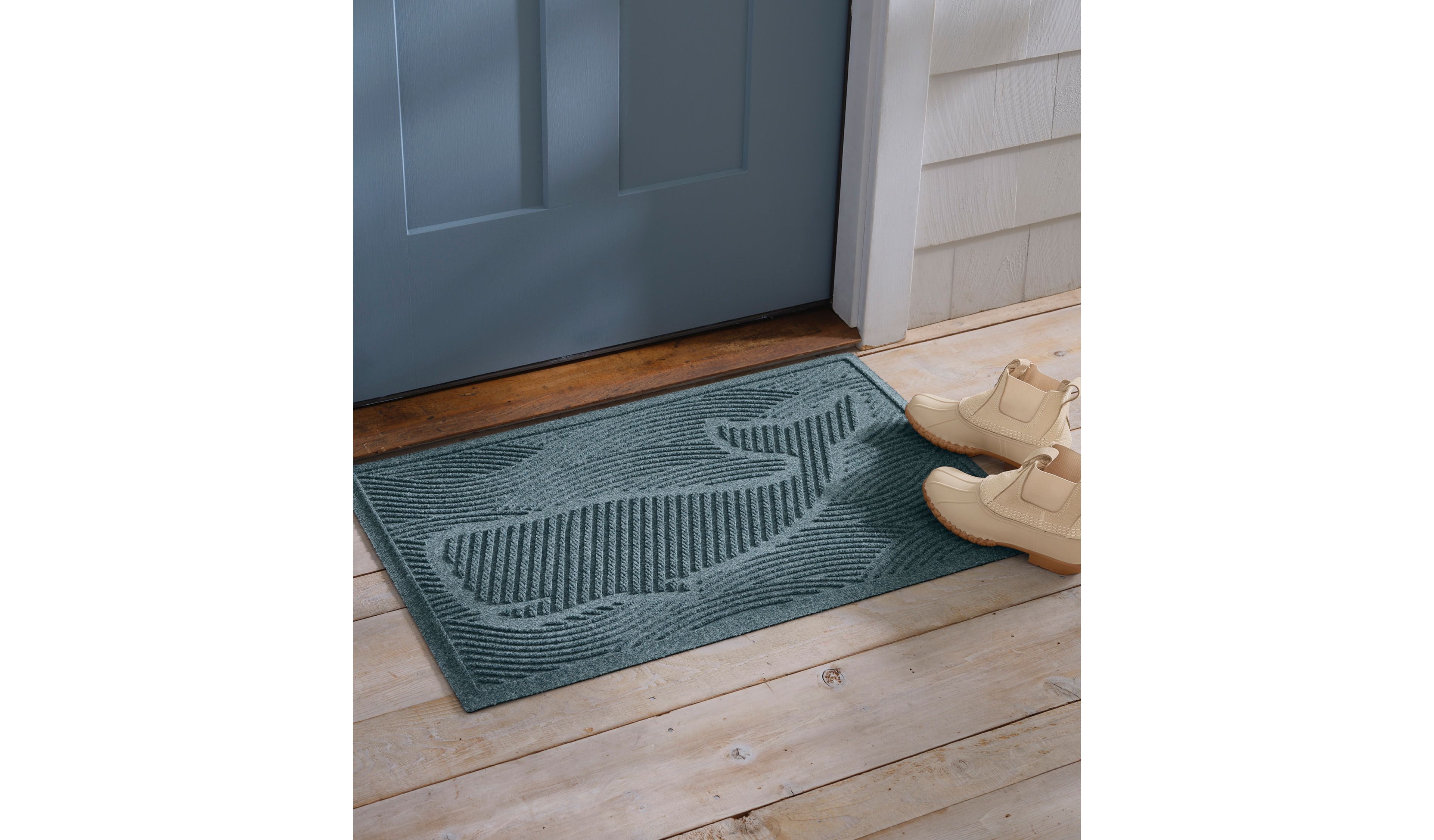 Everyspace Recycled Waterhog Doormat, Swimming Whale