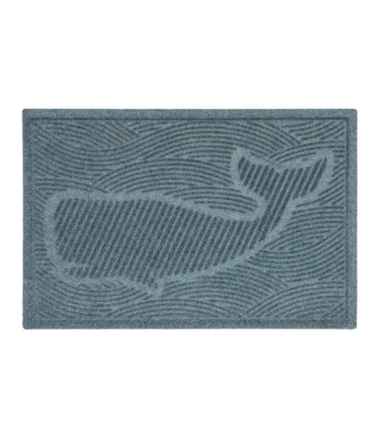 Everyspace Recycled Waterhog Doormat, Swimming Whale