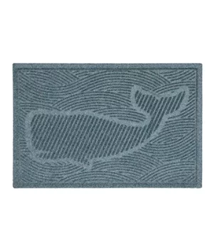 Everyspace Recycled Waterhog Doormat, Swimming Whale