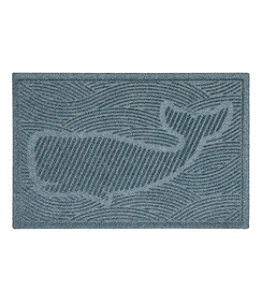 Everyspace Recycled Waterhog Doormat, Swimming Whale