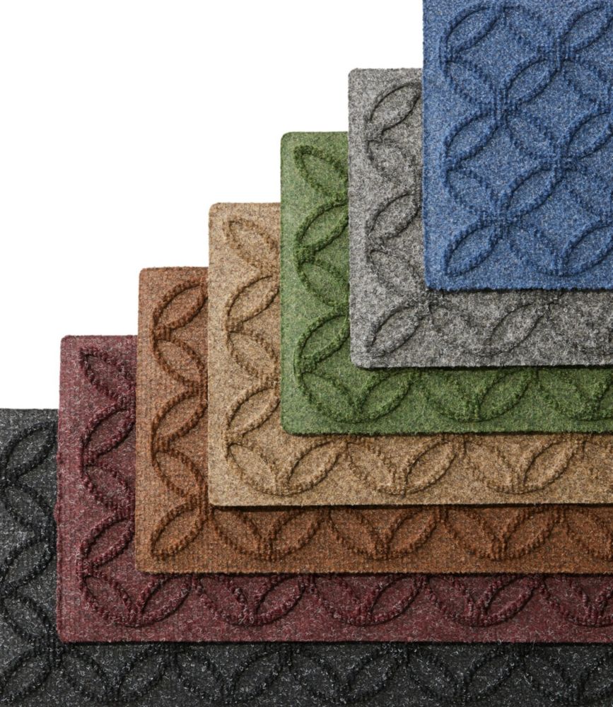 Heavyweight Waterhog Stair Treads, Locked Circles Waterhog Mats at L