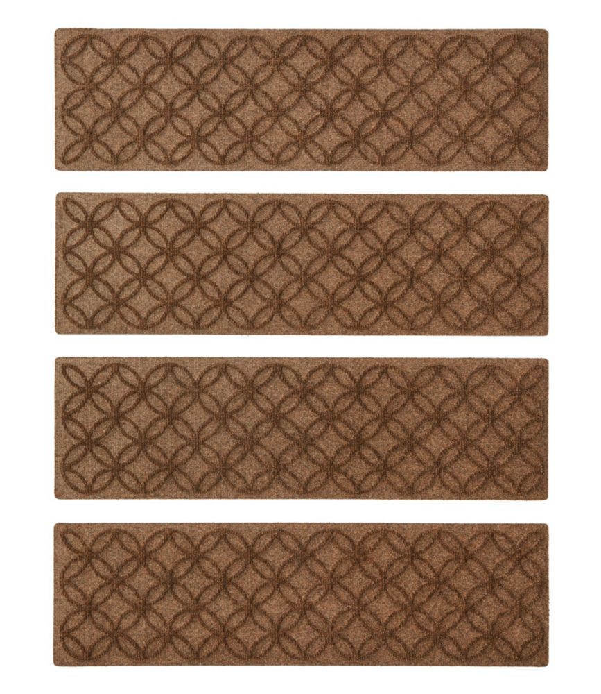 Heavyweight Waterhog Stair Treads, Locked Circles Waterhog Mats at L