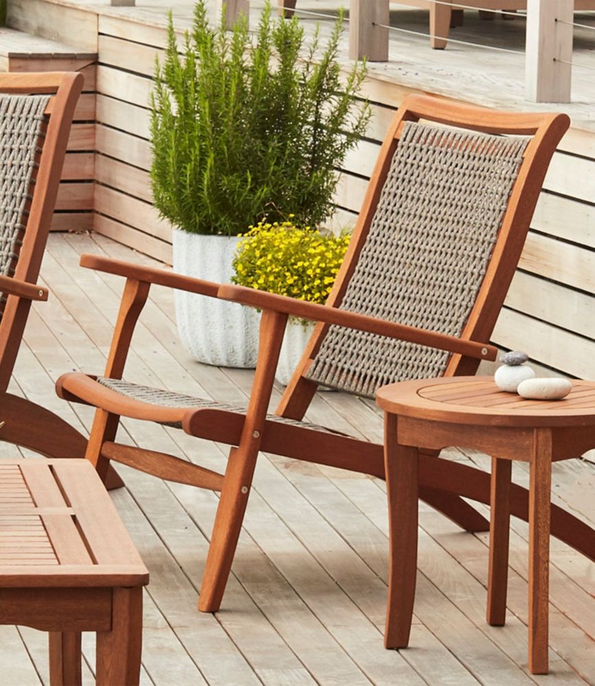 Wicker Eucalyptus Chair