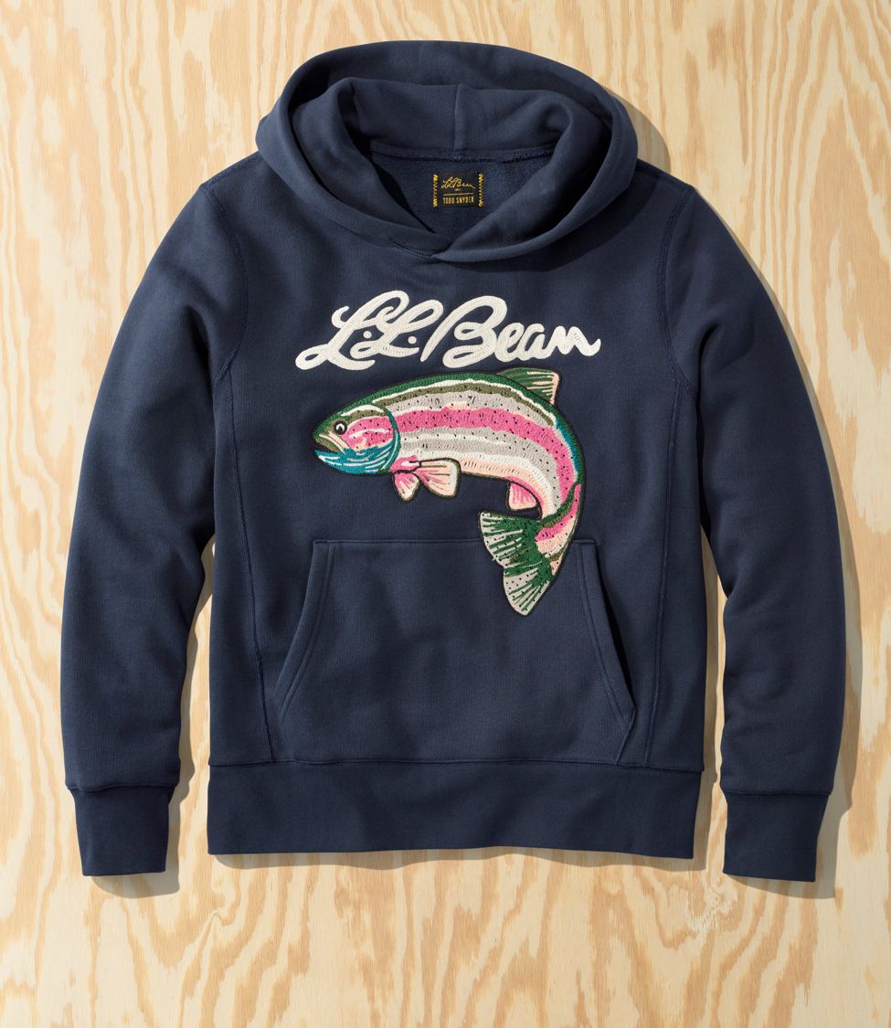 Hoodie Zip up Rainbow Trout Fleece-lined Zip-up Hoodie Rainbow