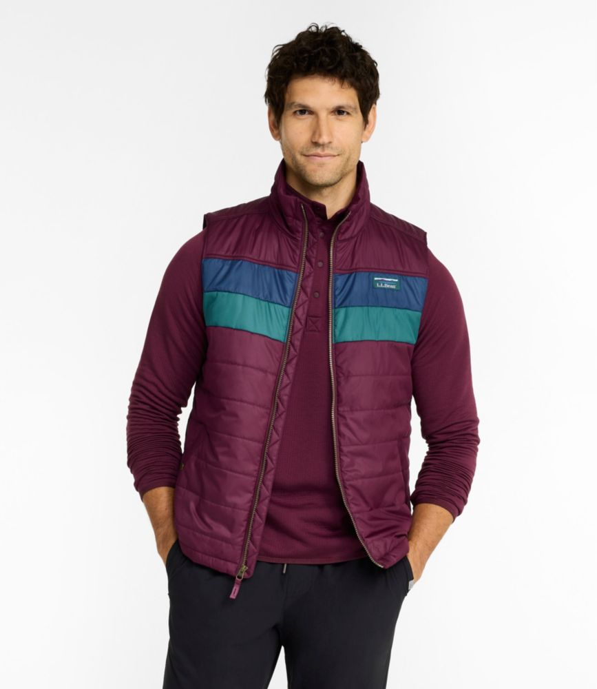 Men's Mountain Classic Puffer Vest, Colorblock Front