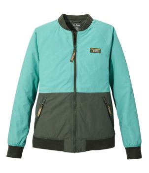 Women's 3-Season Bomber Jacket, Colorblock