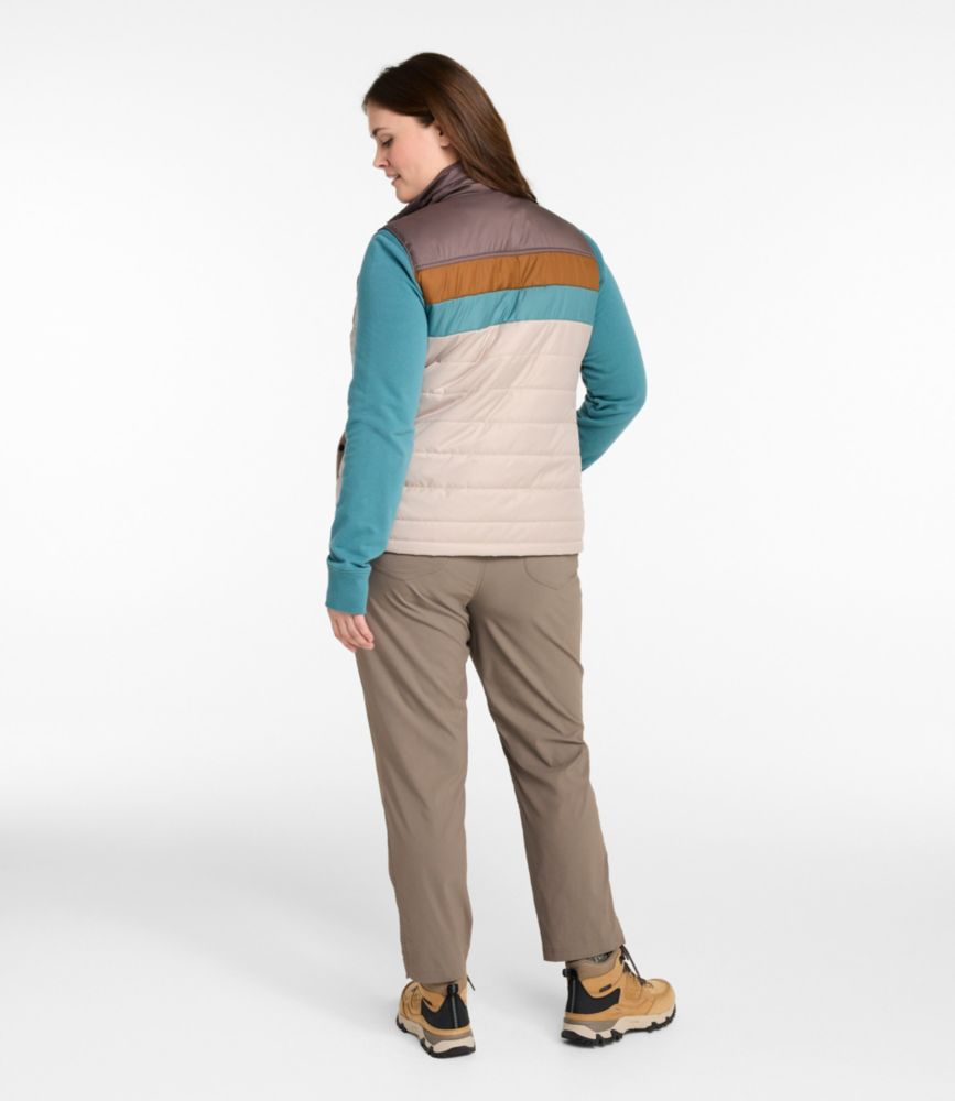 Women's Mountain Classic Puffer Vest, Colorblock, Shade Teal/Dark Steel Gray, small image number 5