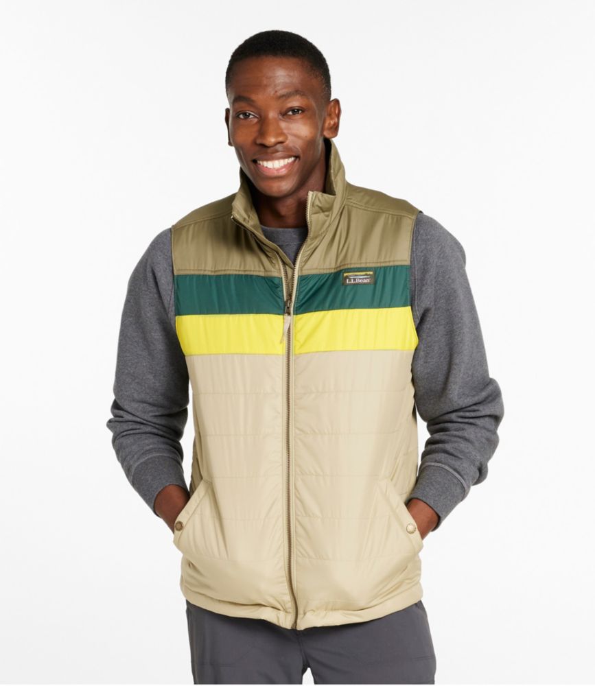 Ll bean mens puffer vest best sale