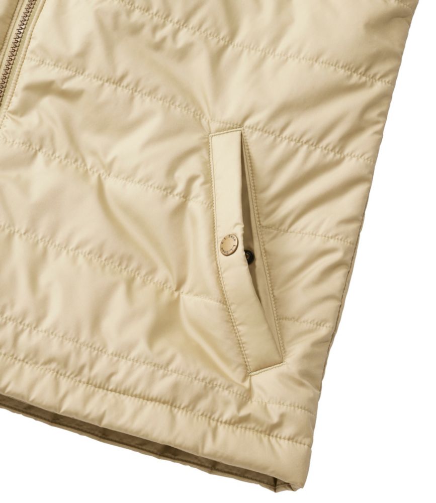 Men's Mountain Classic Puffer Vest, Colorblock, Evergreen/Iron, small image number 11