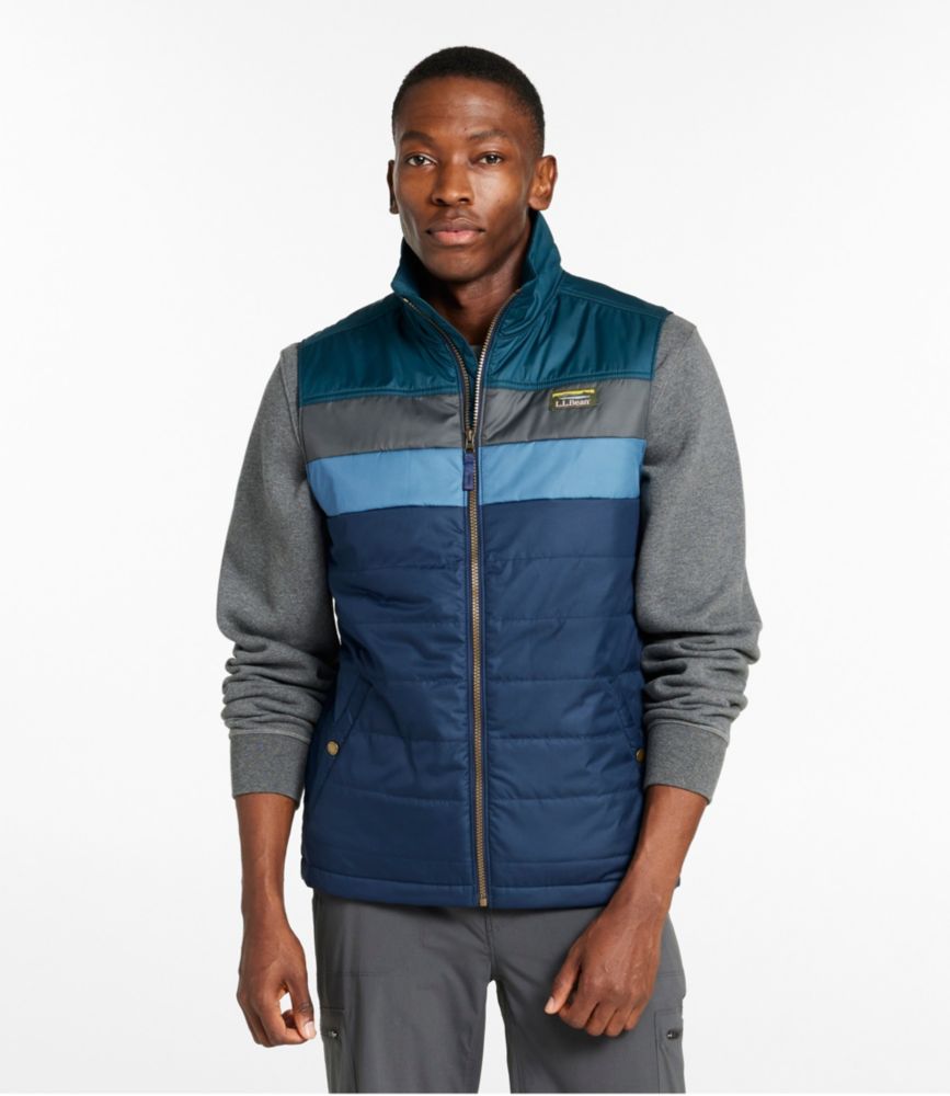 Men's Mountain Classic Puffer Vest, Colorblock