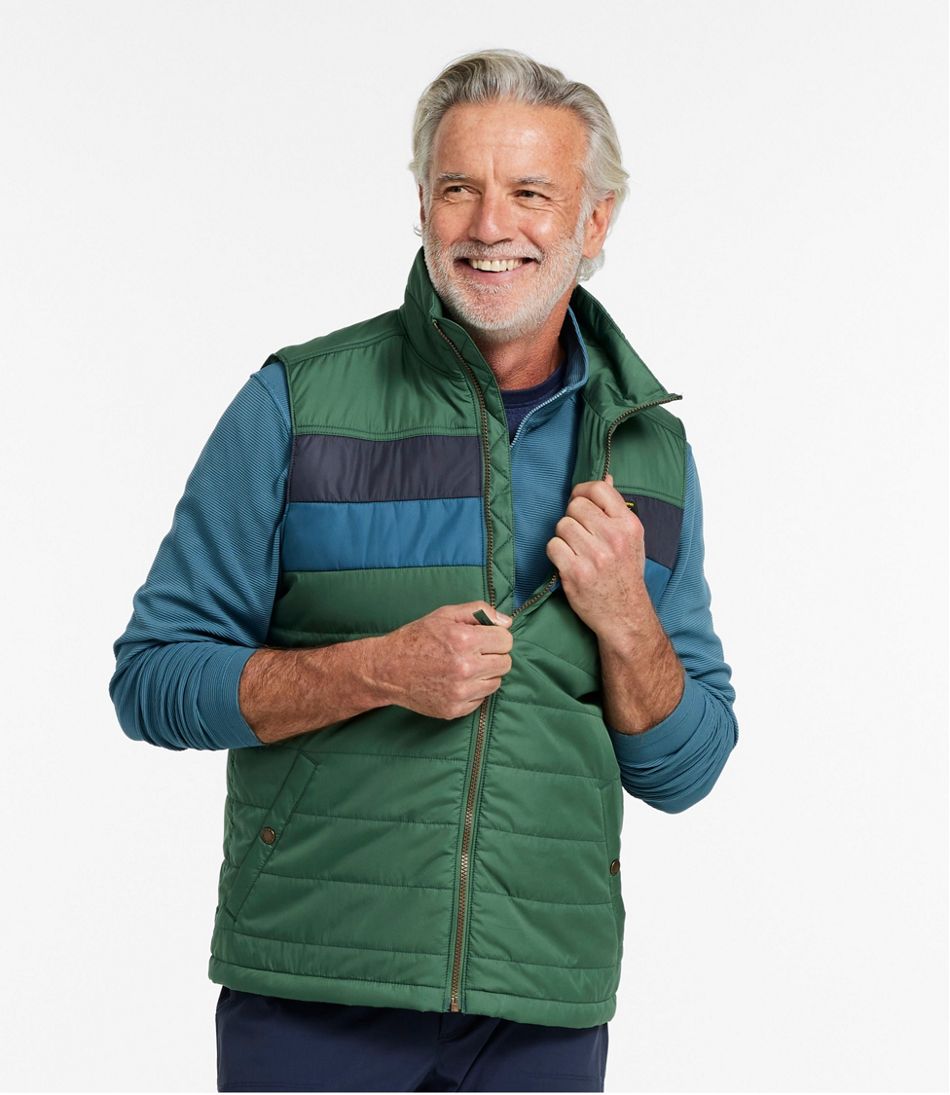 Men's Mountain Classic Puffer Vest, Colorblock Men's Mountain Classic Puffer Vest, Colorblock
