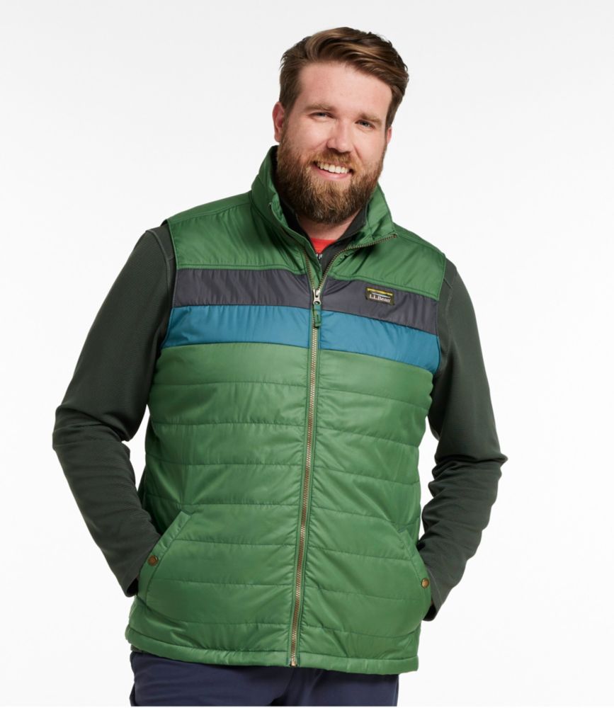 Men's Mountain Classic Puffer Vest, Colorblock