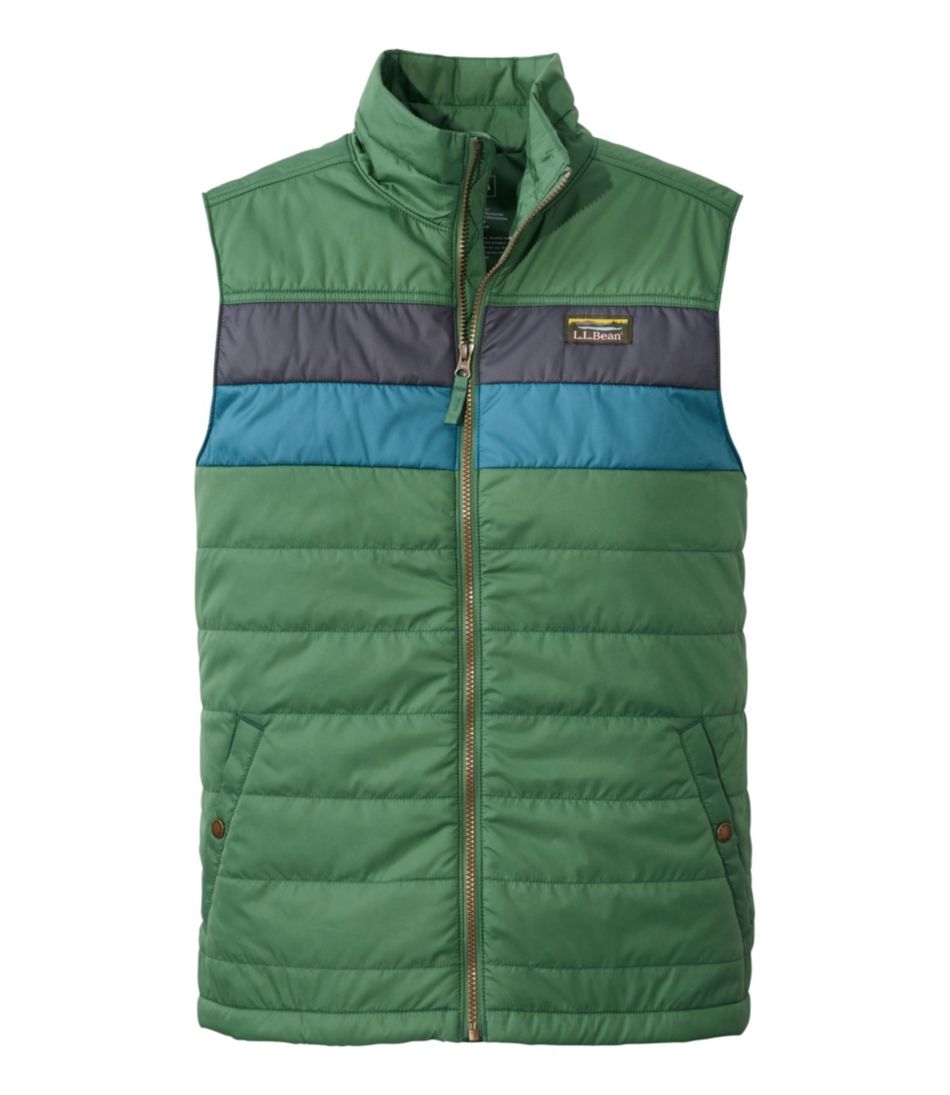Men's Mountain Classic Puffer Vest, Colorblock Men's Mountain Classic Puffer Vest, Colorblock