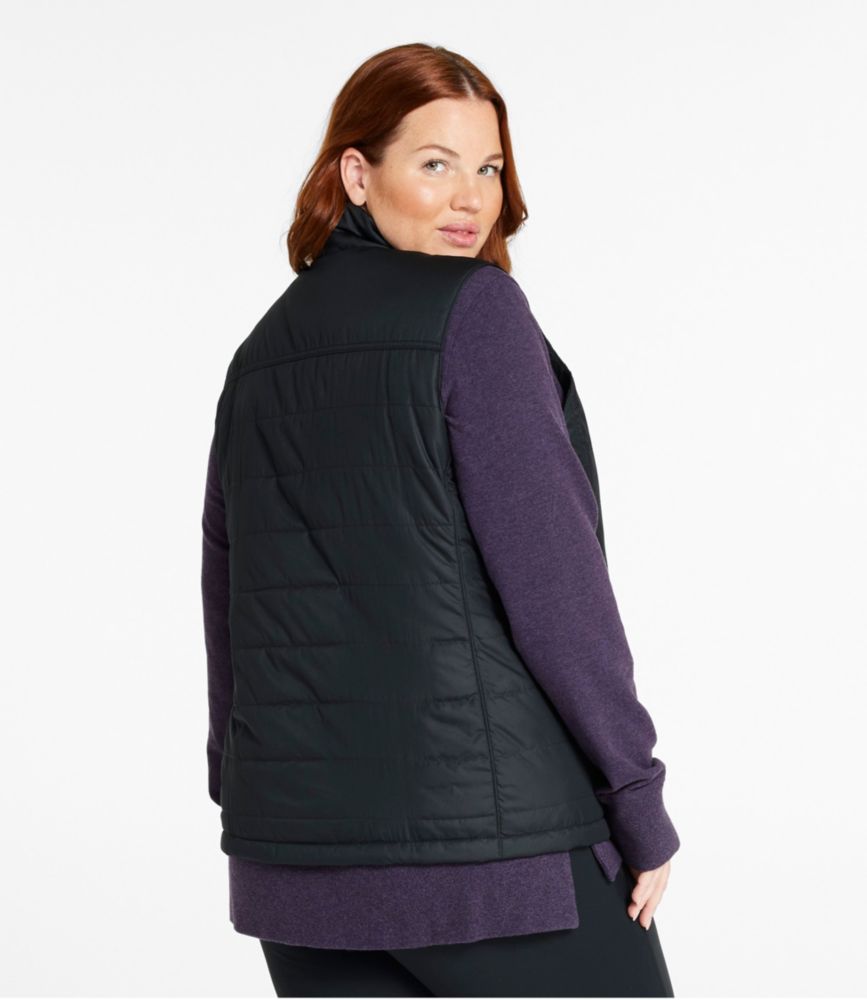 Women's Mountain Classic Puffer Vest, Black, small image number 3