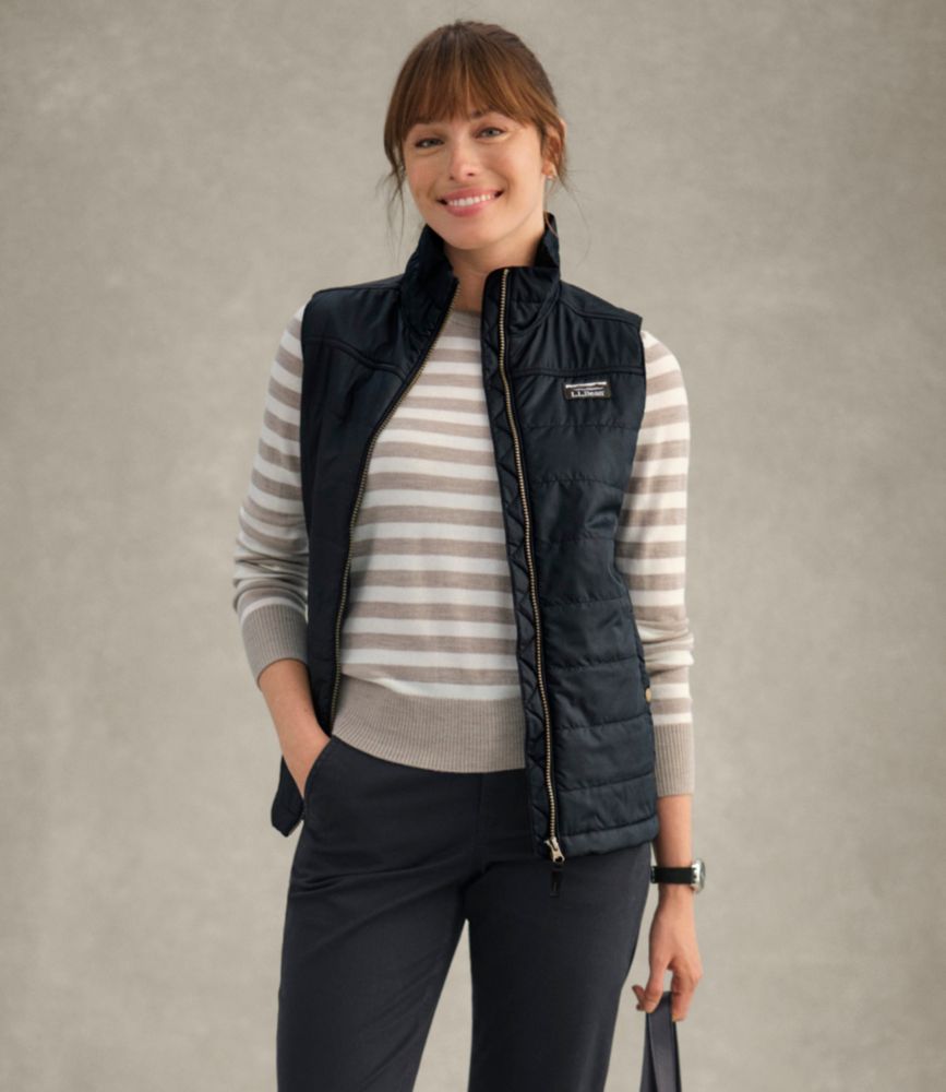 Women's Mountain Classic Puffer Vest, Black, small image number 9