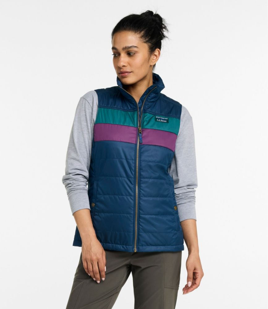 Women's Mountain Classic Puffer Vest, Colorblock