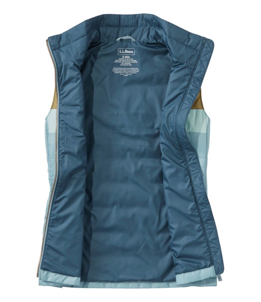 Women's Mountain Classic Puffer Vest, Colorblock, Dusty Periwinkle/Dark Twilight Blue, small image number 6