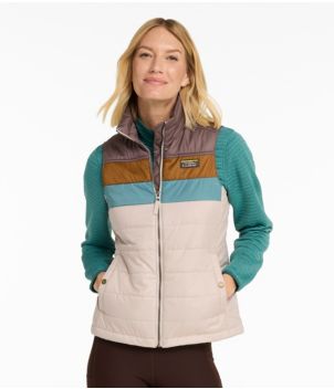 Women's Mountain Classic Puffer Vest, Colorblock