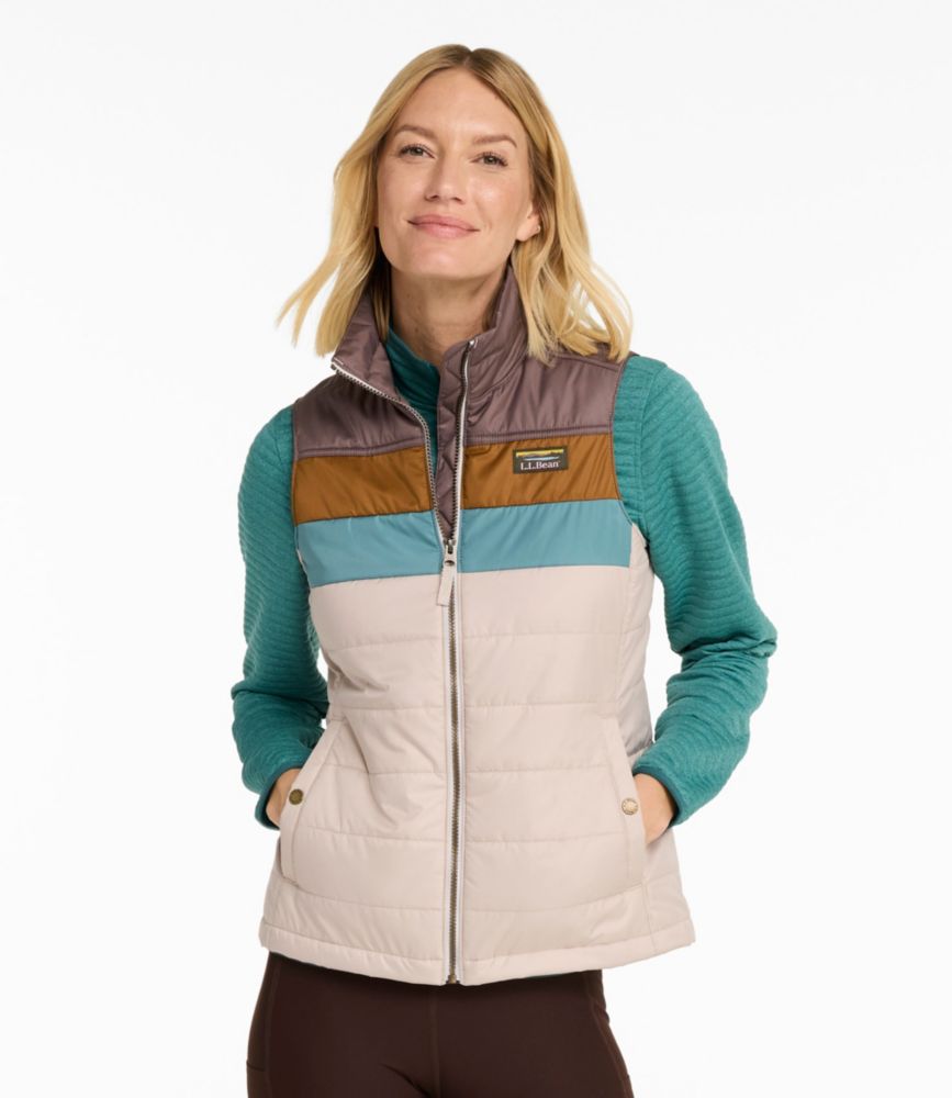 Women's Mountain Classic Puffer Vest, Colorblock