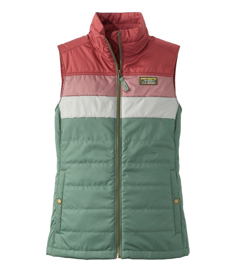 Women's Mountain Classic Puffer Vest, Colorblock | Vests at L.L.Bean