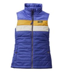 Women's Bean's Down Vest, Colorblock | Women's at L.L.Bean