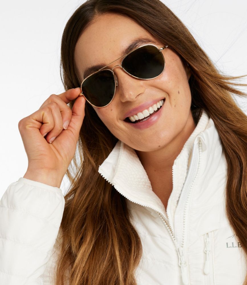 Adults' L.L.Bean Classic Aviator Polarized Sunglasses
