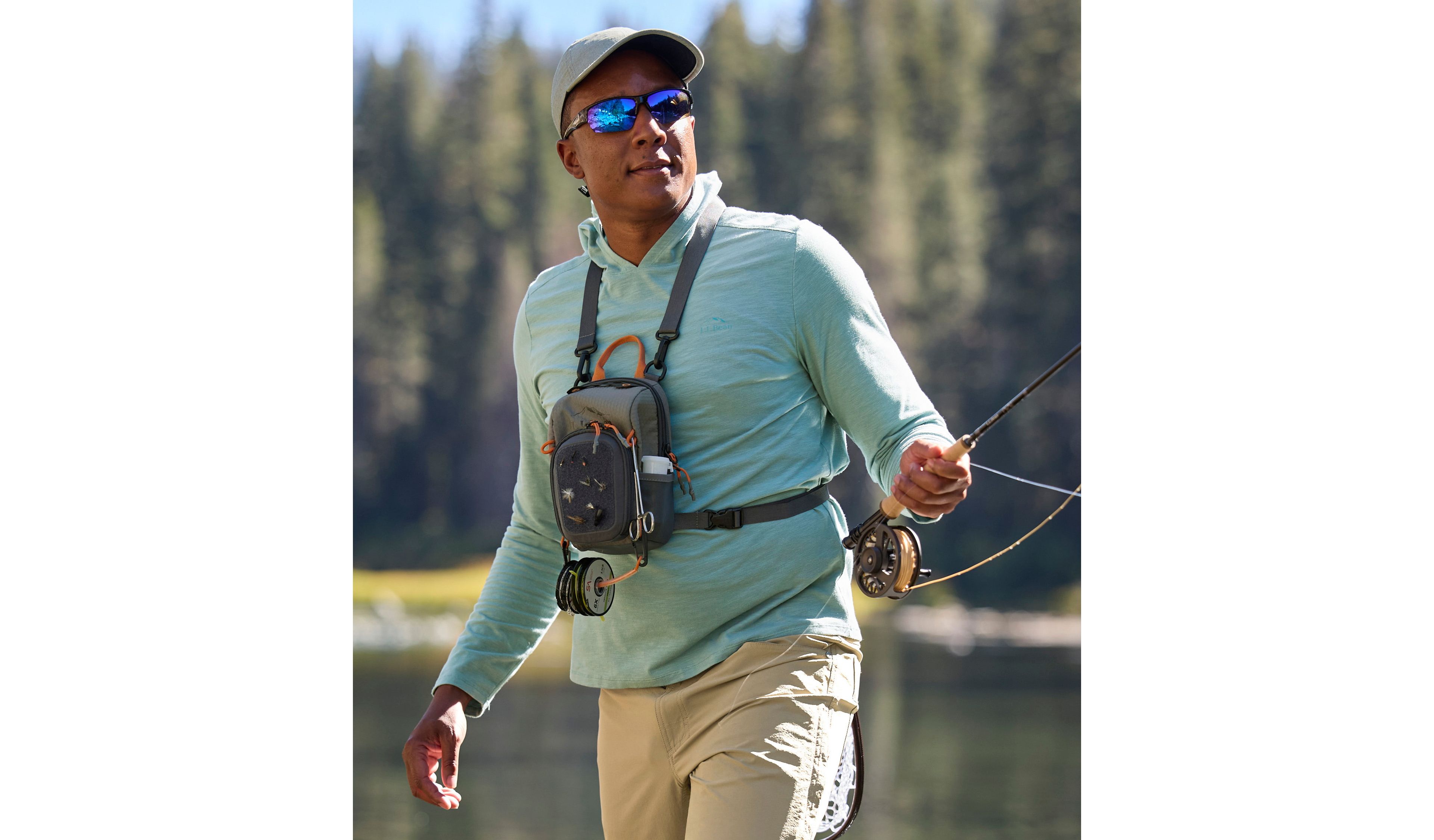Adults' L.L.Bean Ridge Runner With Hydroglare Polarized Sunglasses