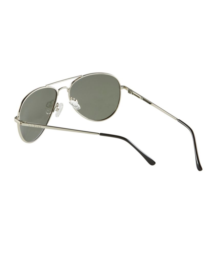 Adults' L.L.Bean Seapoint Polarized Sunglasses, Rose Gold/Brown with Rose Gold Mirror, small image number 4
