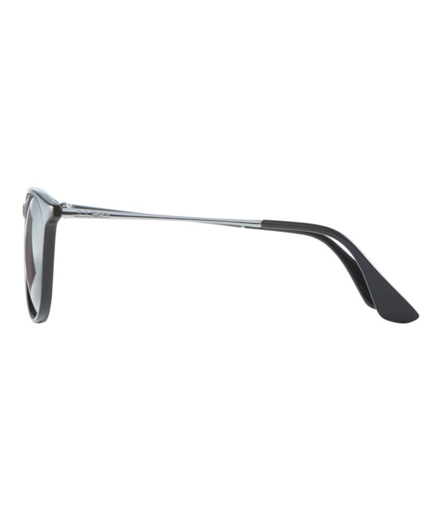 Women's L.L.Bean East Side Polarized Sunglasses, Shiny Demi with Gold/Brown, small image number 3