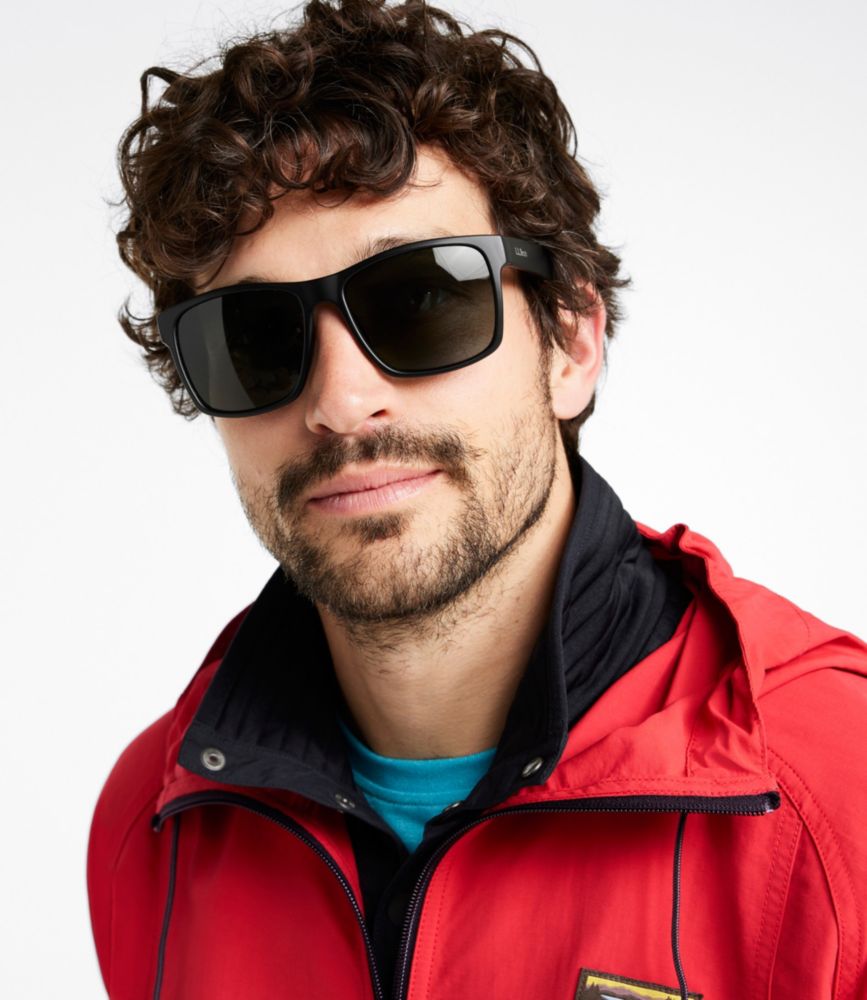 Adults' L.L.Bean Boardwalk Polarized Sunglasses, Matte Tortuga/Gray, small image number 5