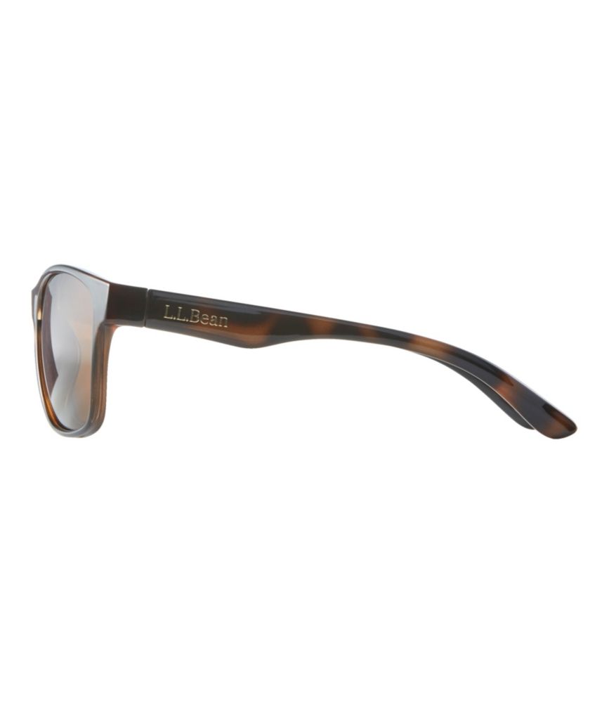 Women's L.L.Bean Rockland Polarized Sunglasses, Shiny Dark Demi/Brown, small image number 3